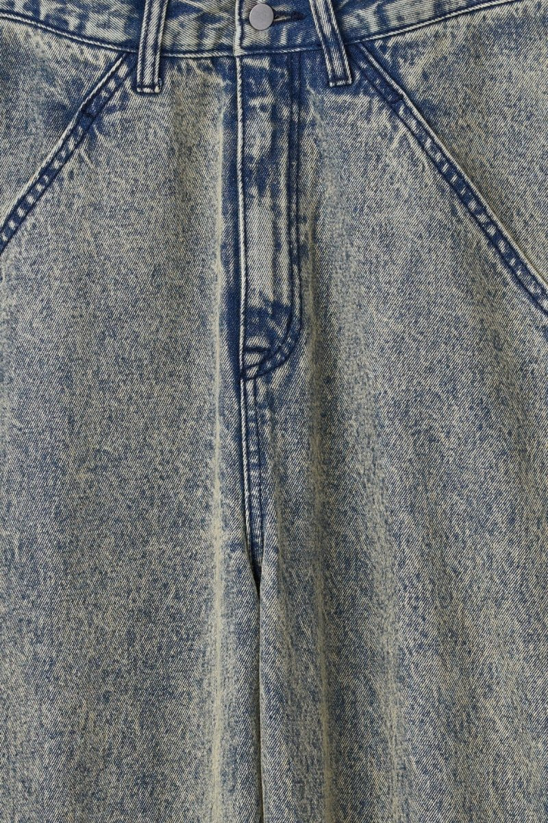 low rise denim pants(unisex)/4color - KNUTH MARF