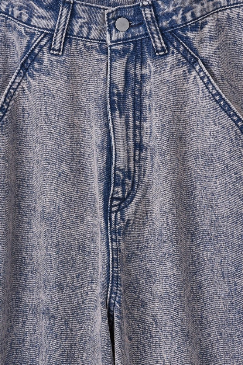 low rise denim pants(unisex)/4color - KNUTH MARF