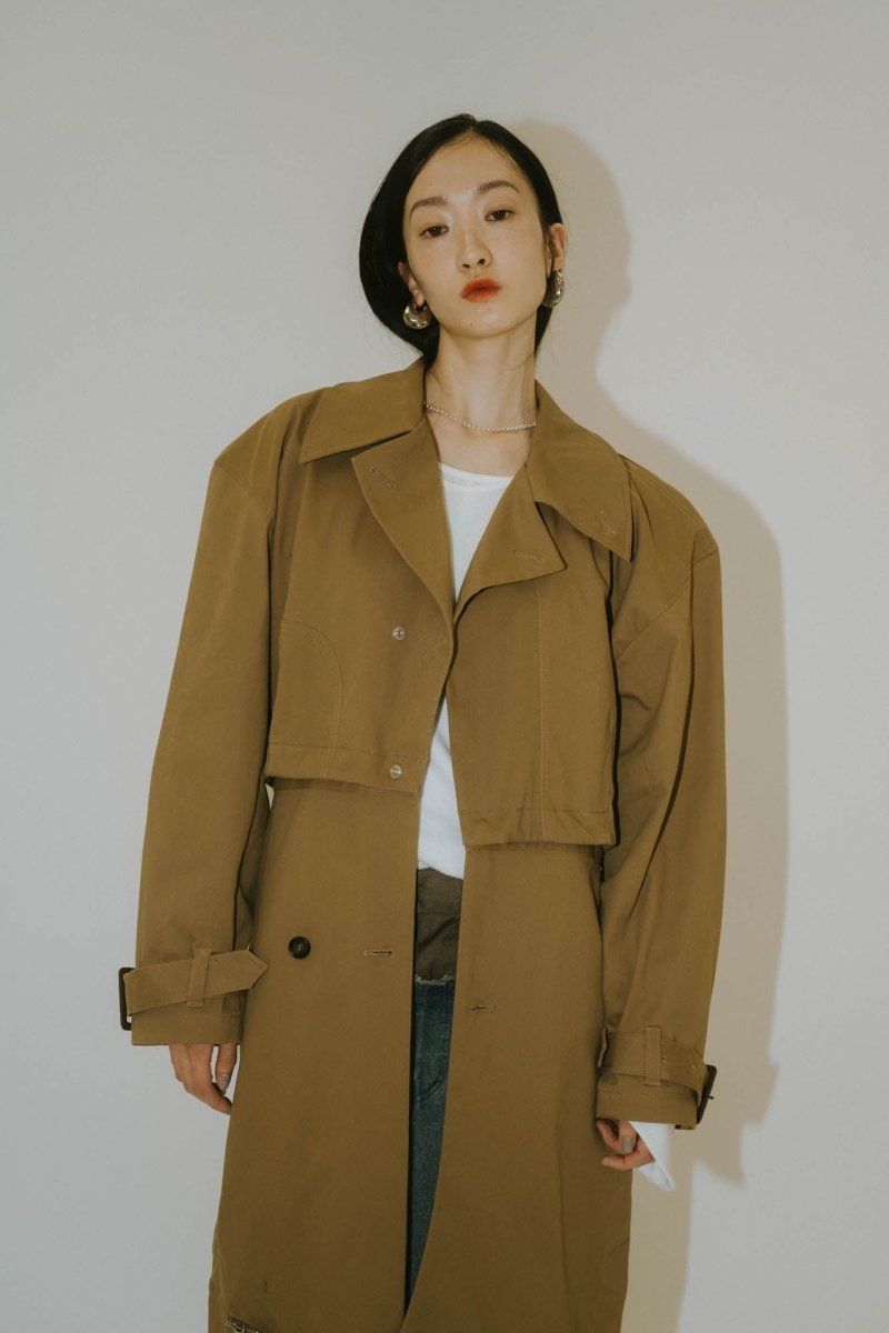 many way trench coat/beige - KNUTH MARF