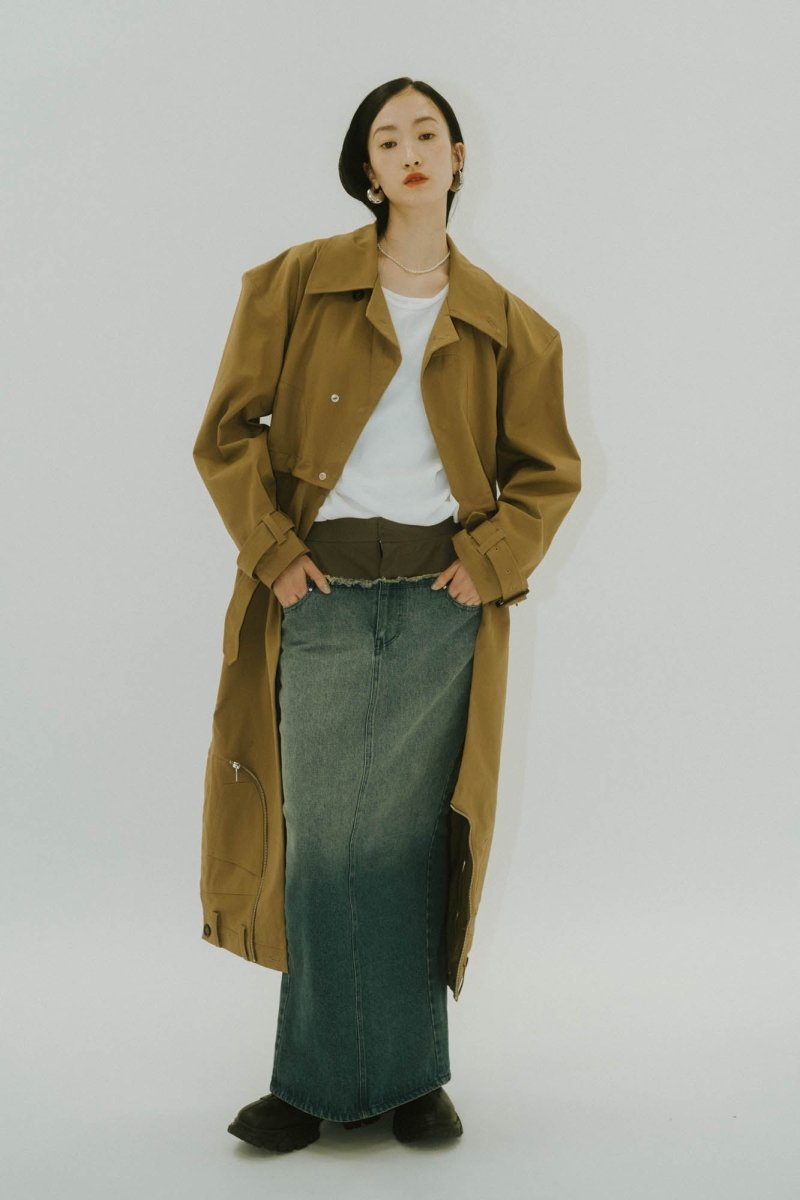 many way trench coat/beige - KNUTH MARF