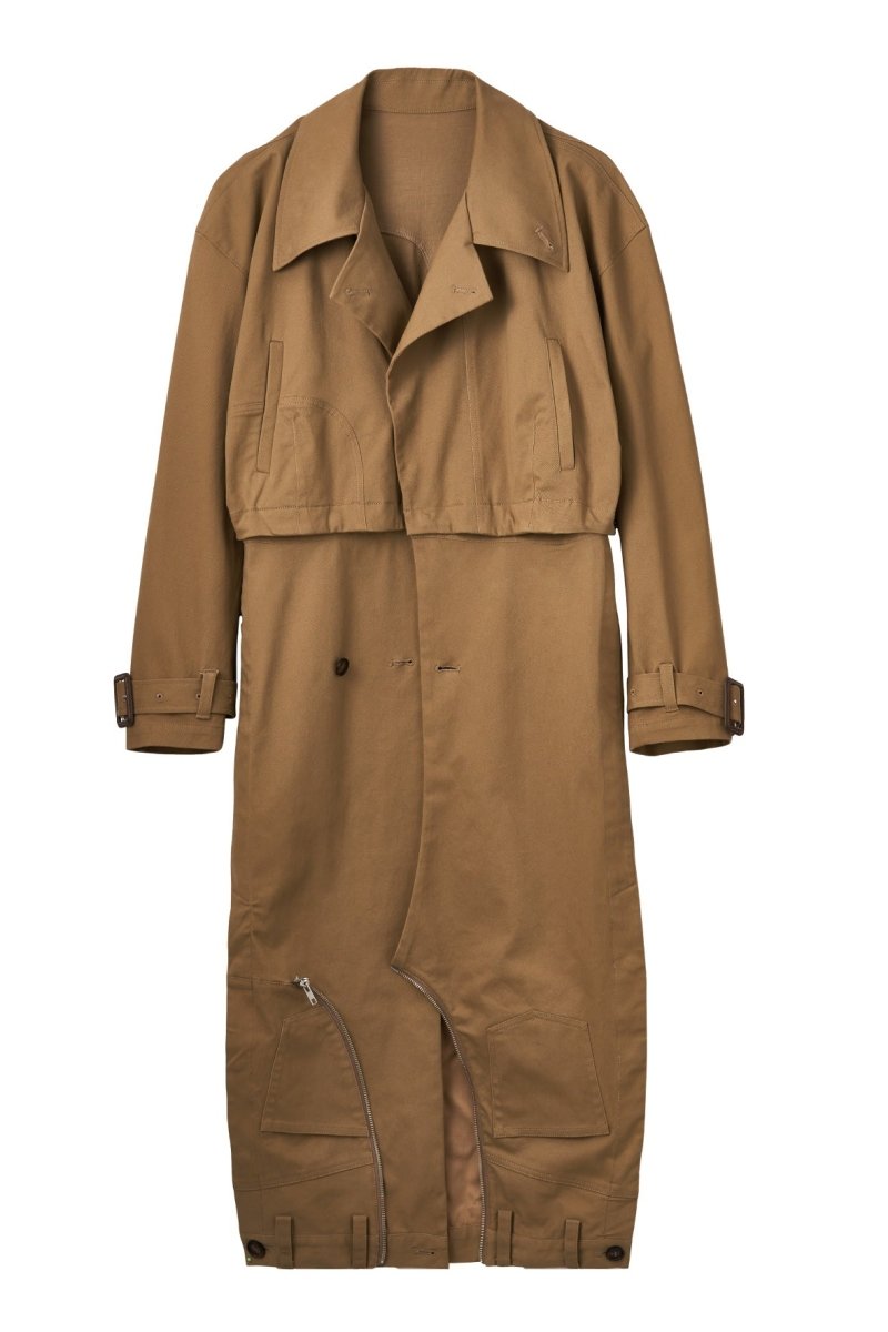 many way trench coat/beige - KNUTH MARF