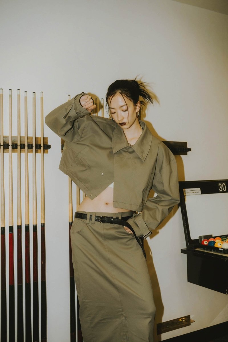 many way trench coat/gray - KNUTH MARF