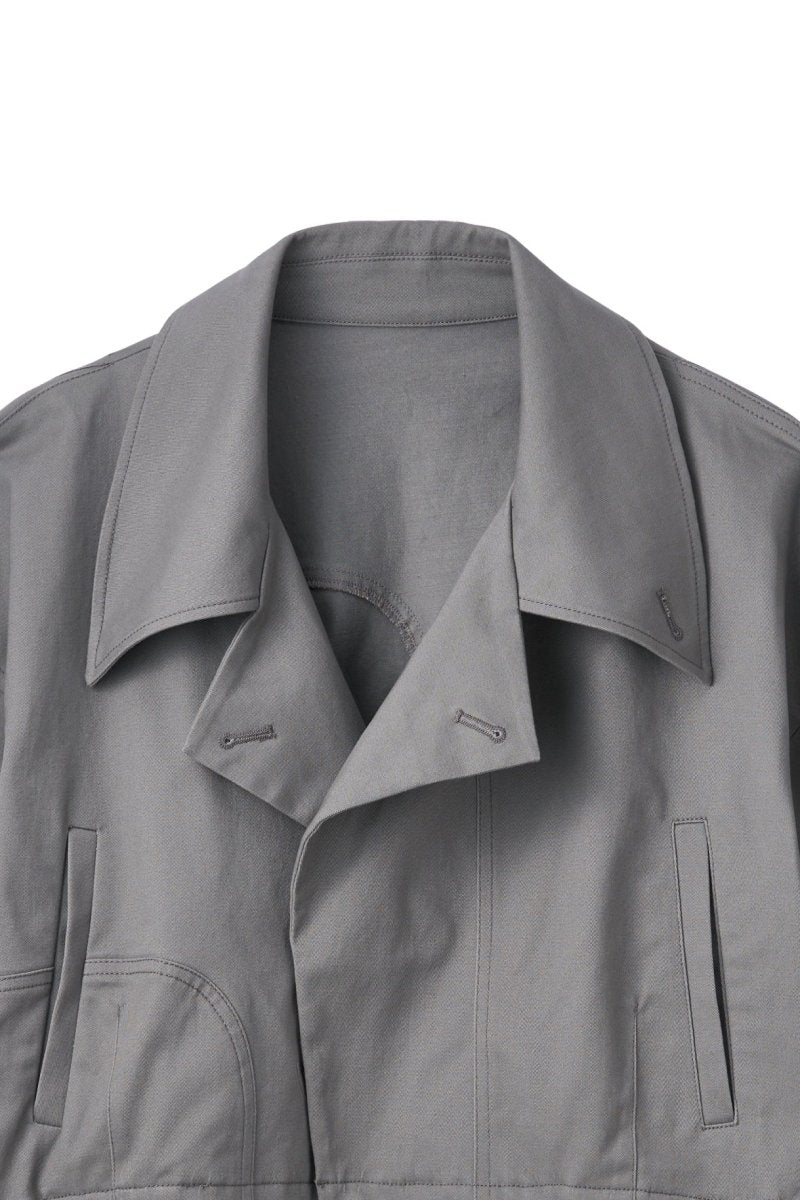 many way trench coat/gray - KNUTH MARF