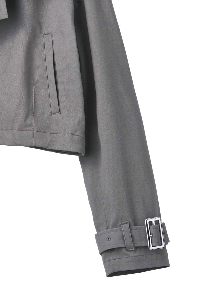 many way trench coat/gray - KNUTH MARF