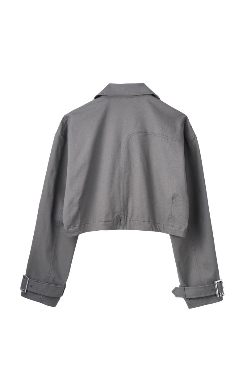 many way trench coat/gray - KNUTH MARF
