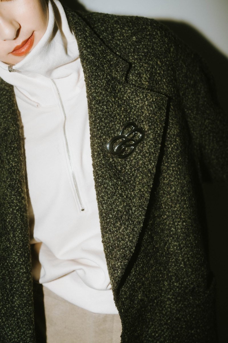 metal brooch - KNUTH MARF