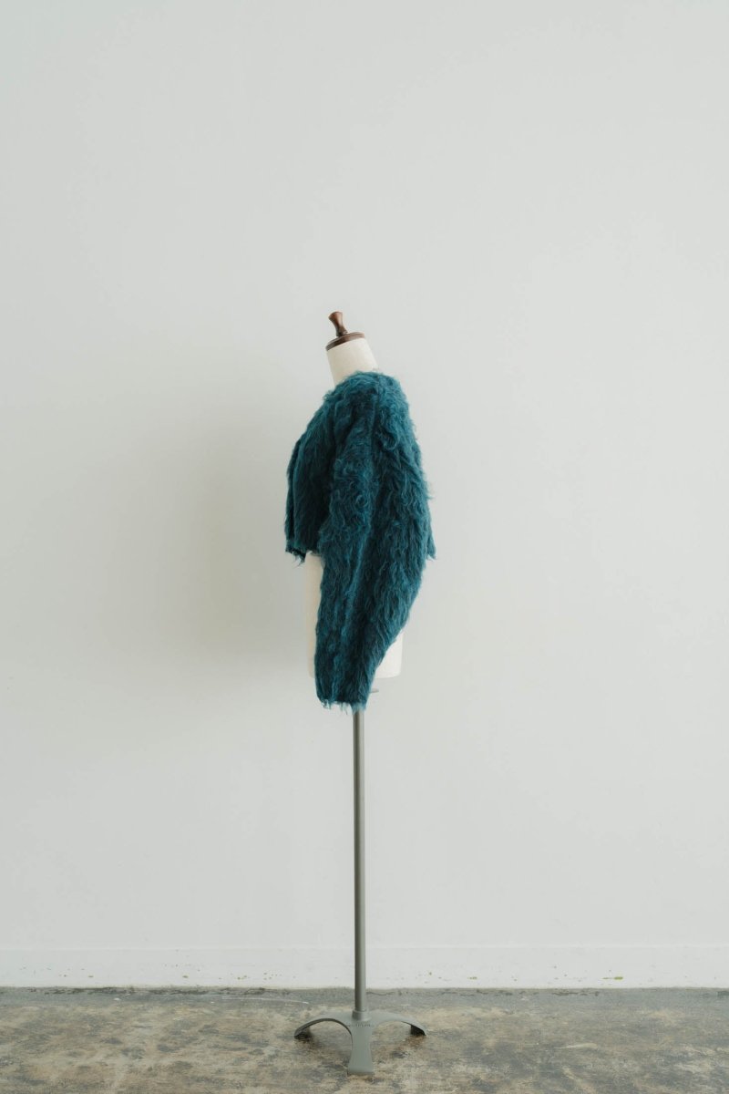 minimal shaggy cardigan/brown - KNUTH MARF