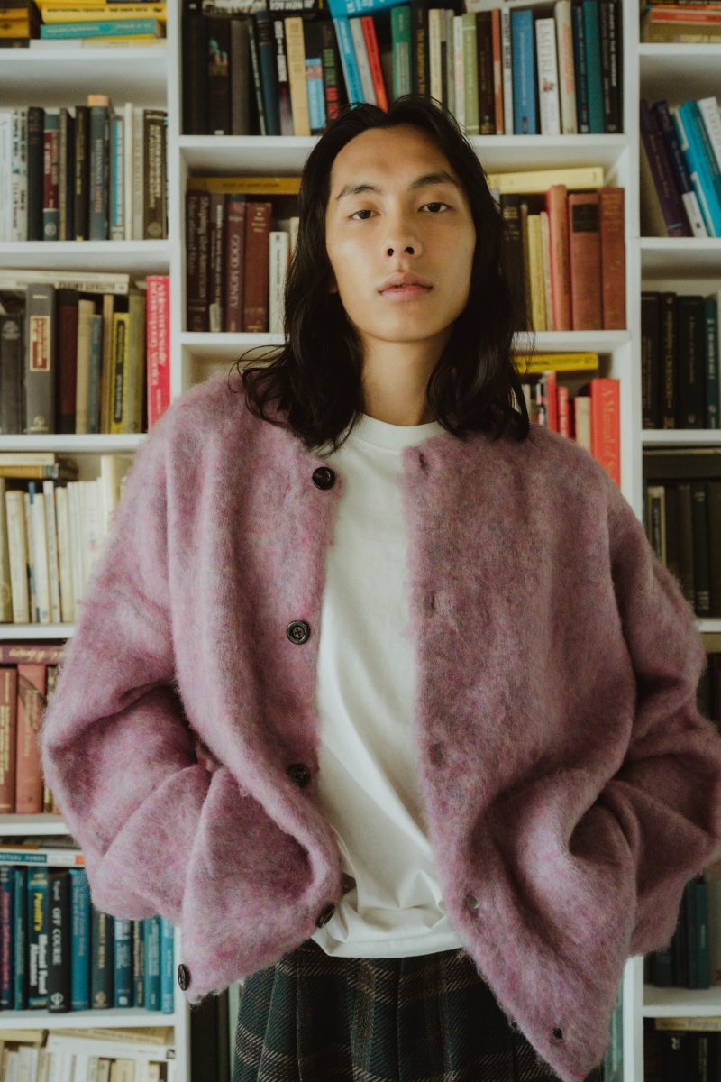 【knuth Marf】mohair cardigan(unisex)louren