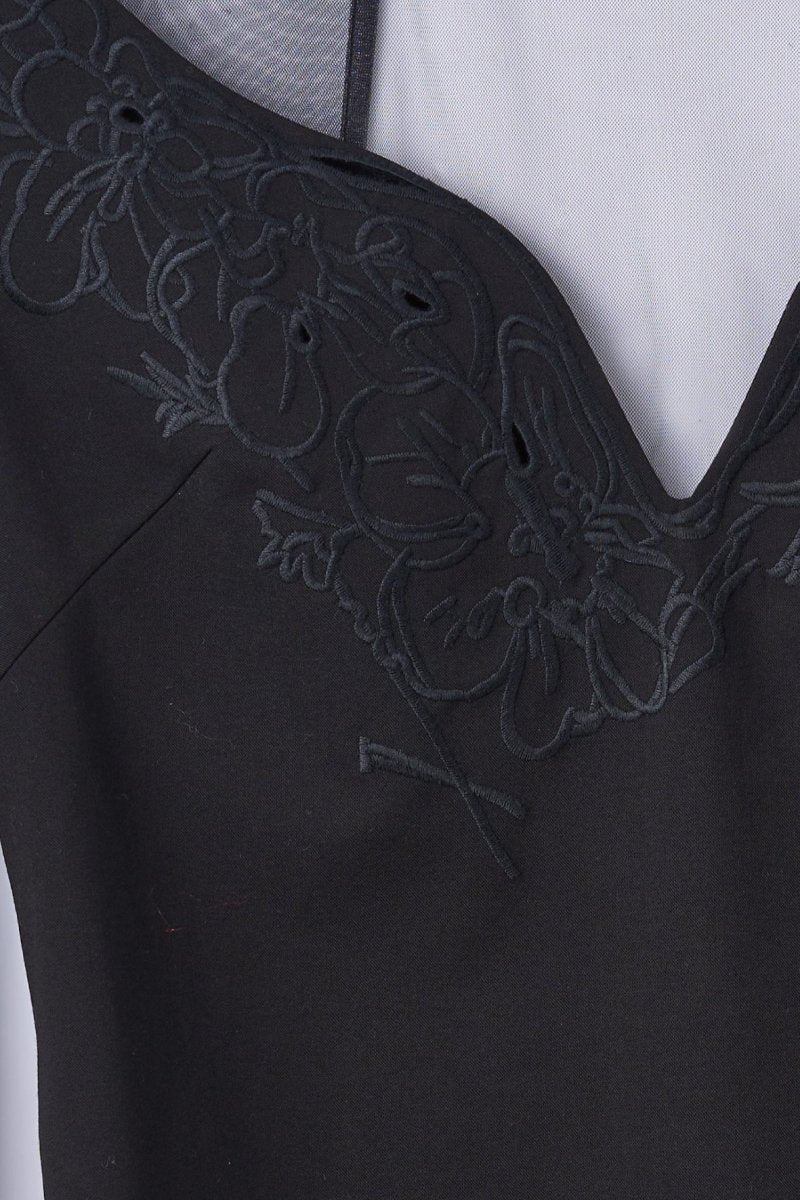 off shoulder design one piece/black - KNUTH MARF