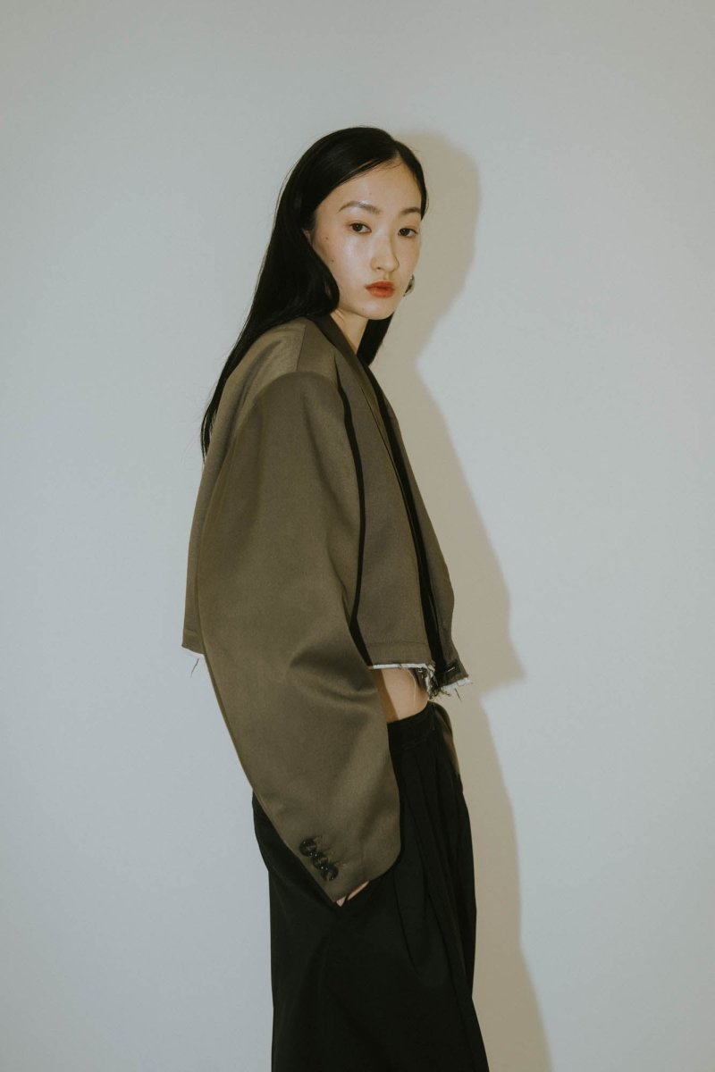 -Order sales- 2way dad jacket(unisex)/greige - KNUTH MARF