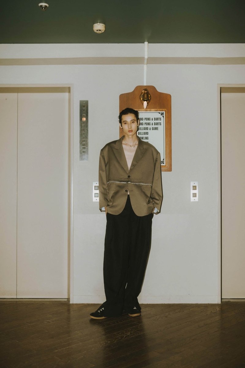 -Order sales- 2way dad jacket(unisex)/greige - KNUTH MARF