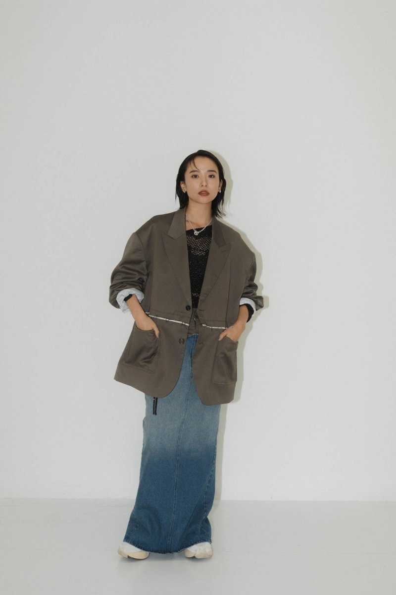 -Order sales- 2way dad jacket(unisex)/greige - KNUTH MARF