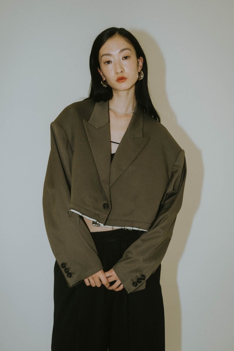 -Order sales- 2way dad jacket(unisex)/greige - KNUTH MARF