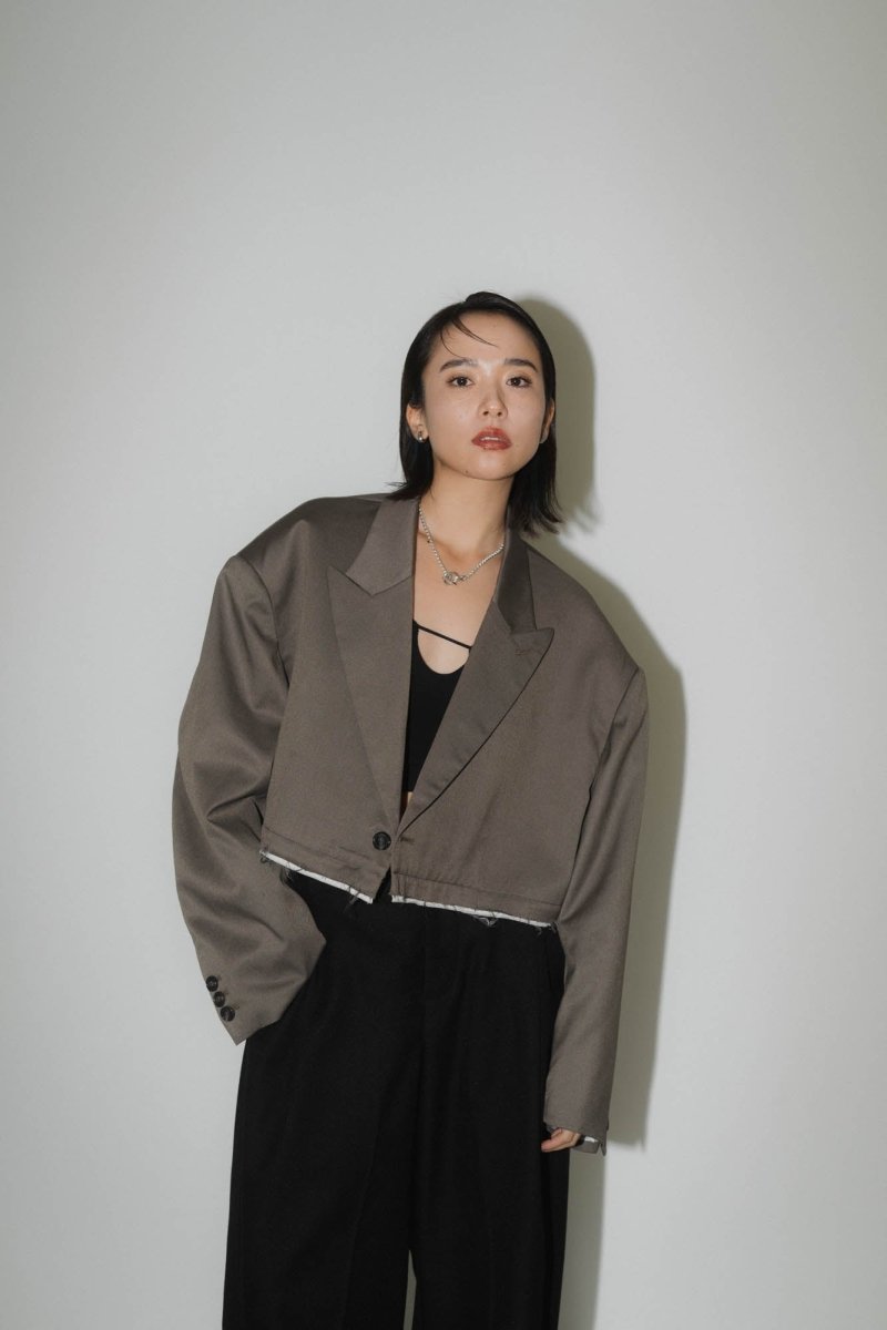 -Order sales- 2way dad jacket(unisex)/greige - KNUTH MARF