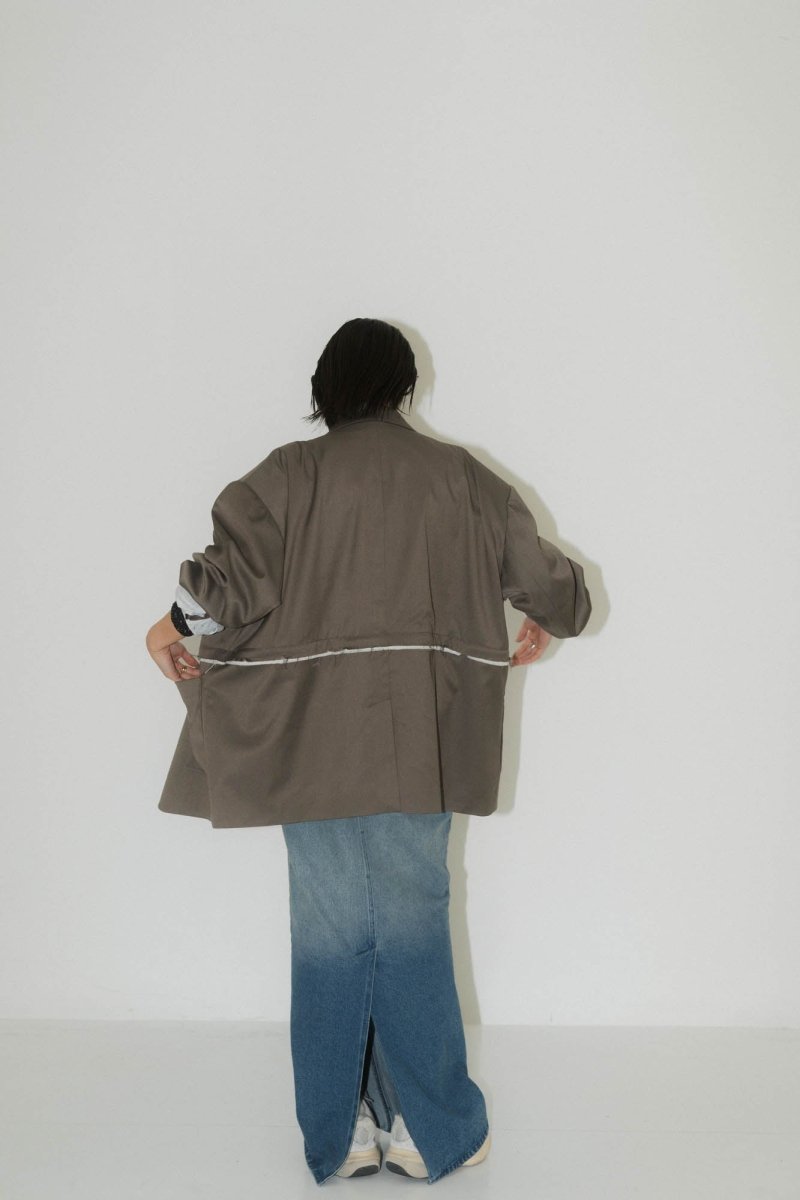 -Order sales- 2way dad jacket(unisex)/greige - KNUTH MARF