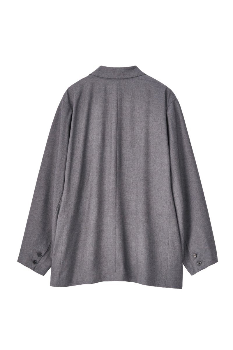 relax tailored jacket(unisex)/darkgray - KNUTH MARF