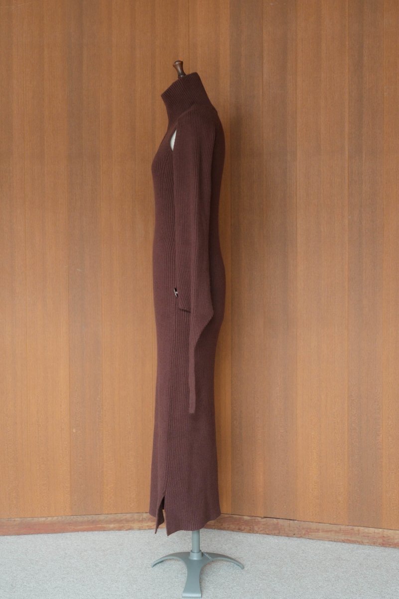 rib knit one piece/2color - KNUTH MARF