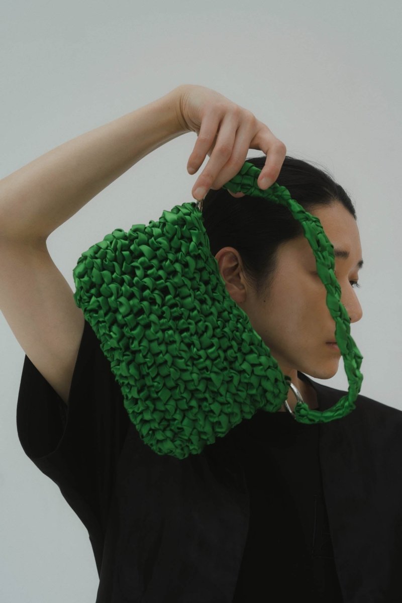 satin knitting bag/2color - KNUTH MARF