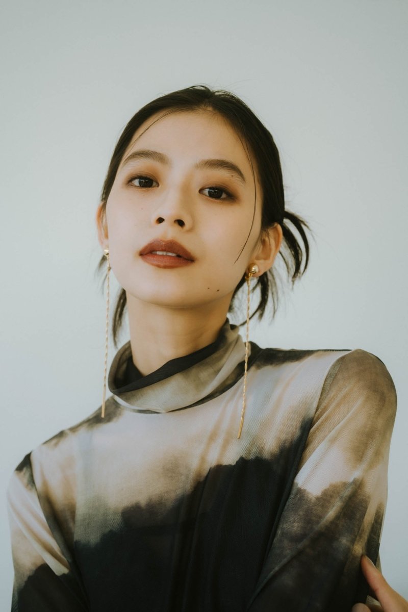 twist long earring - KNUTH MARF