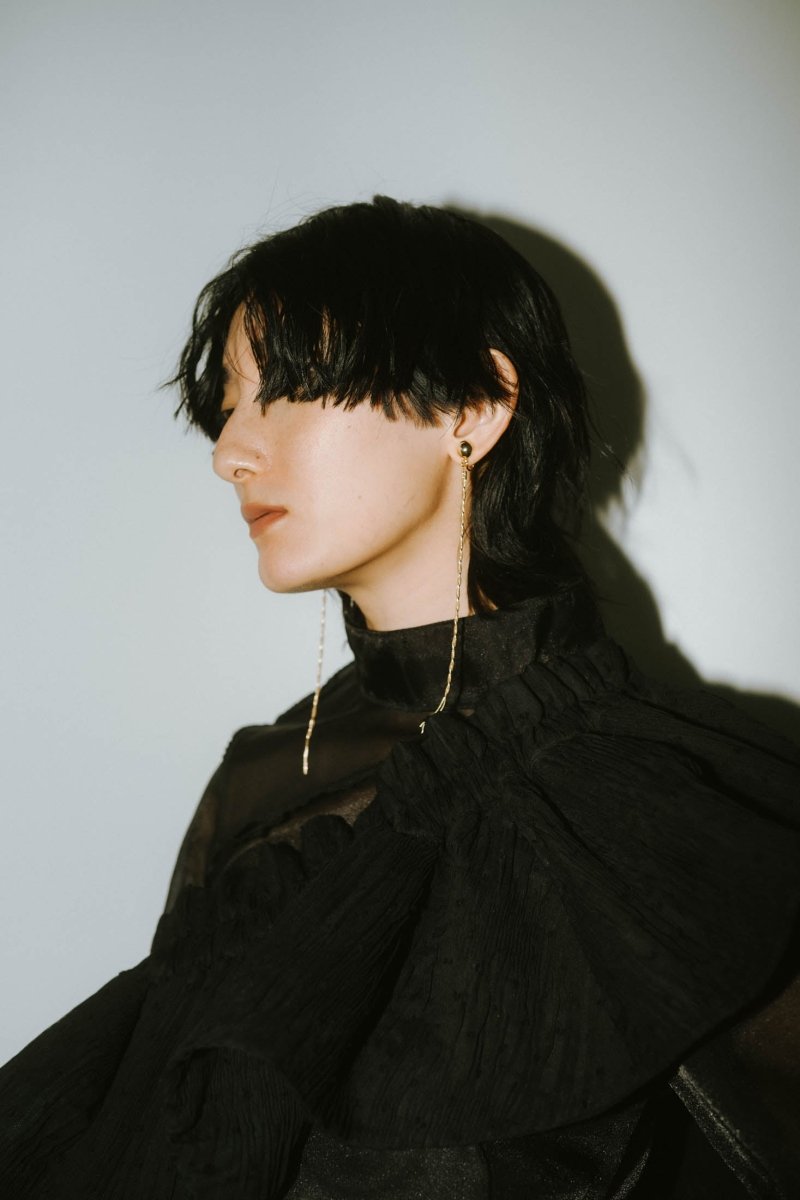 twist long earring - KNUTH MARF