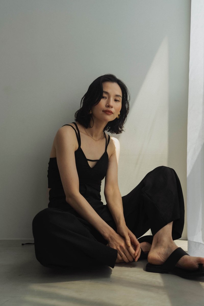 V neck bra top/white - KNUTH MARF