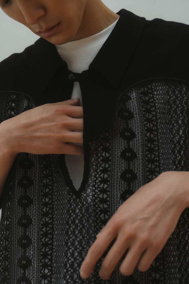 western slit shirt/2color (unisex) - KNUTH MARF