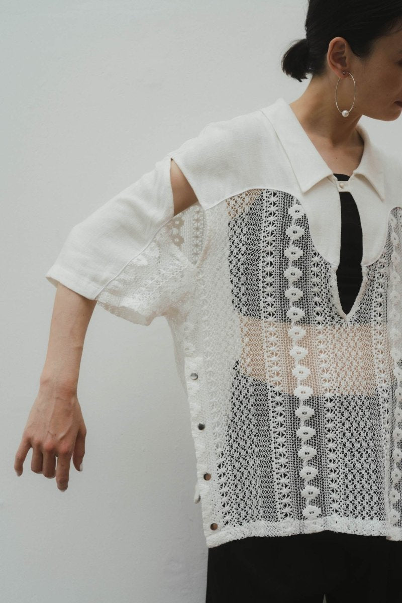 western slit shirt/2color (unisex) - KNUTH MARF