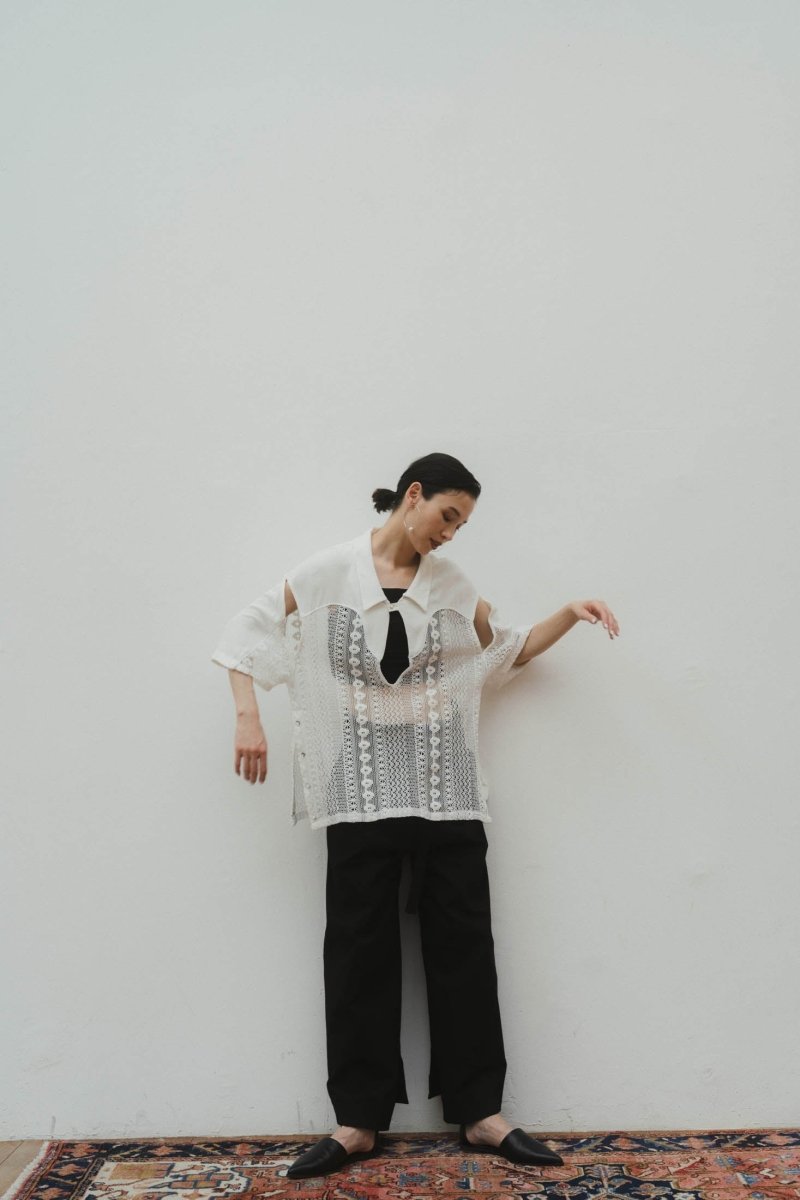 western slit shirt/2color (unisex) - KNUTH MARF