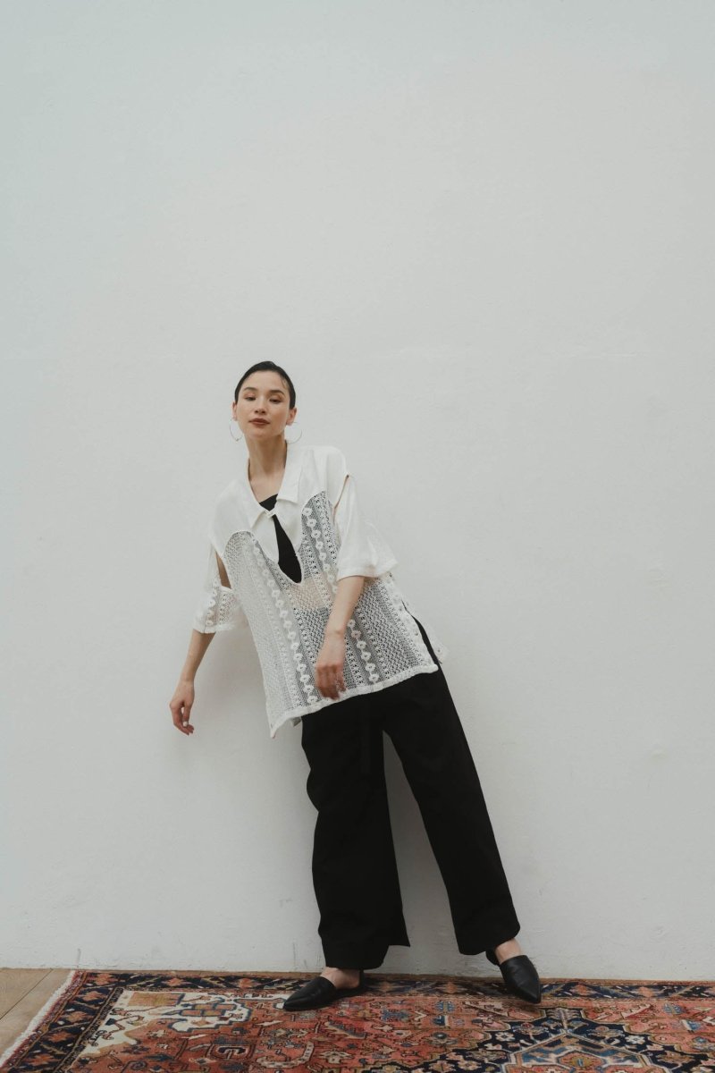 western slit shirt/2color (unisex) - KNUTH MARF