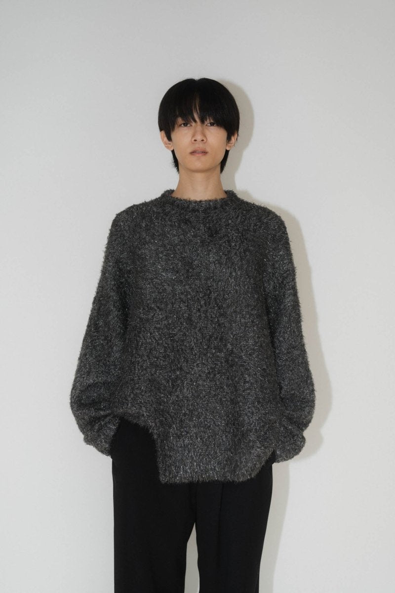 accent knit pullover(unisex)/lame - KNUTH MARF