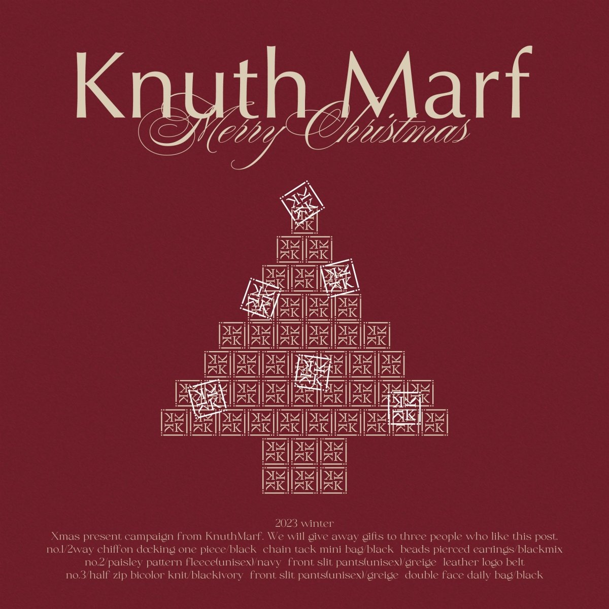 Christmas present campaign - KNUTH MARF