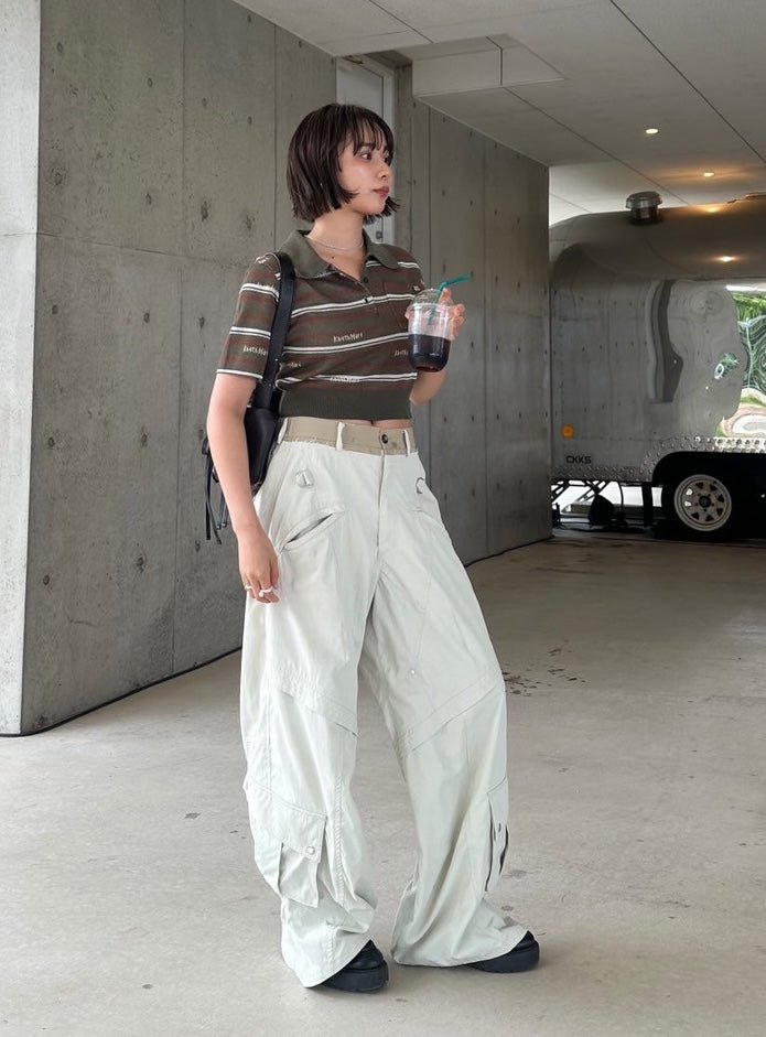 docking nylon pants(unisex) - KNUTH MARF