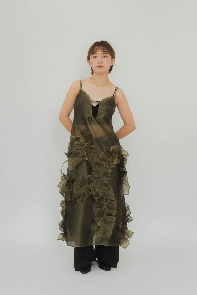 Knuth marf  front design bra top ブルー front design bra top/2color | KNUTH MARF