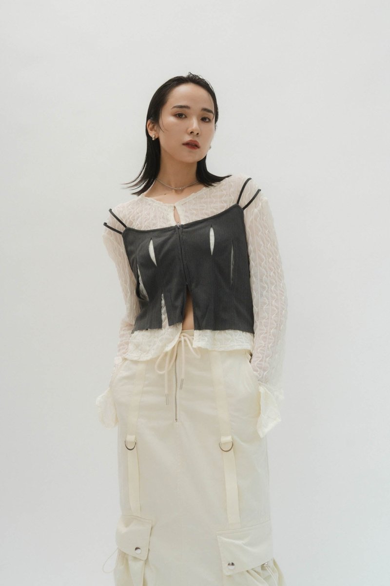 layered sheer tops - KNUTH MARF