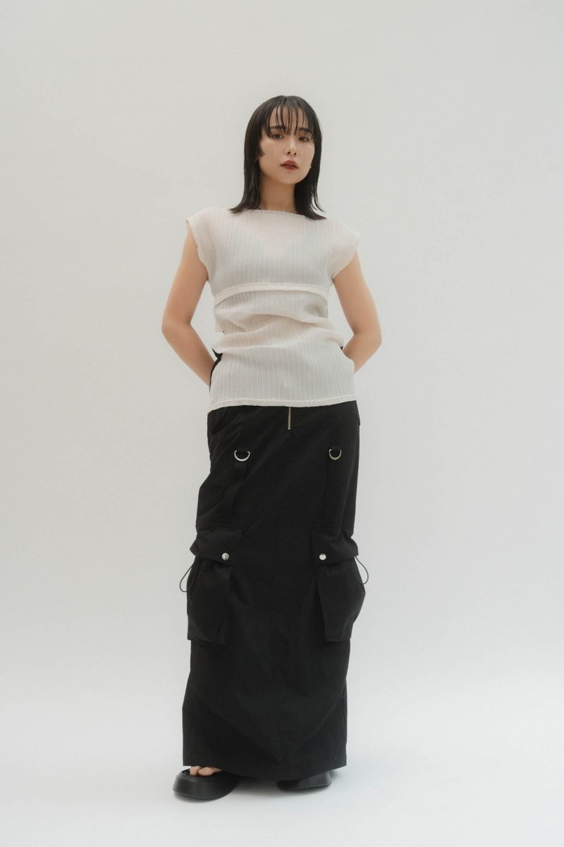 low rize cargo skirt - KNUTH MARF