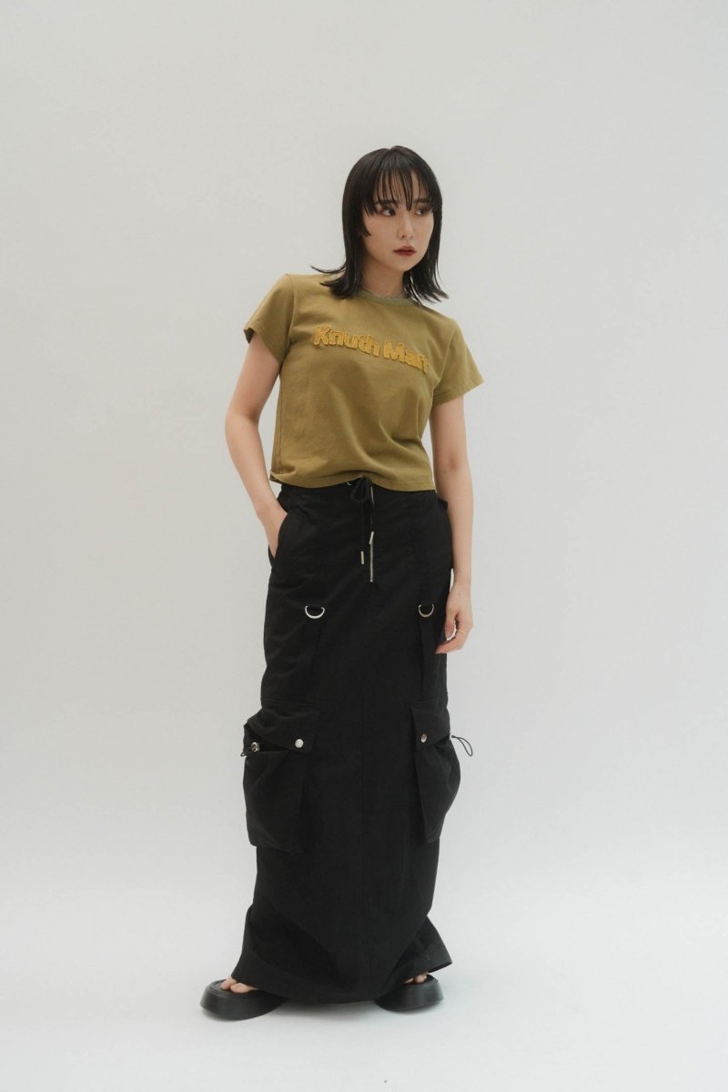 スカート vintage studs long skirt knuthmarf vintage studs long skirt/3color | KNUTH MARF