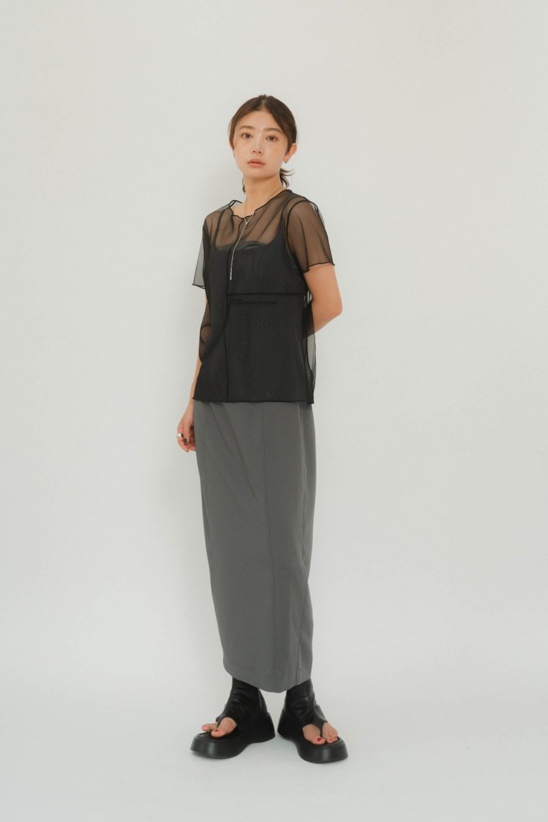 Marf Square square neck one piece | KNUTH MARF