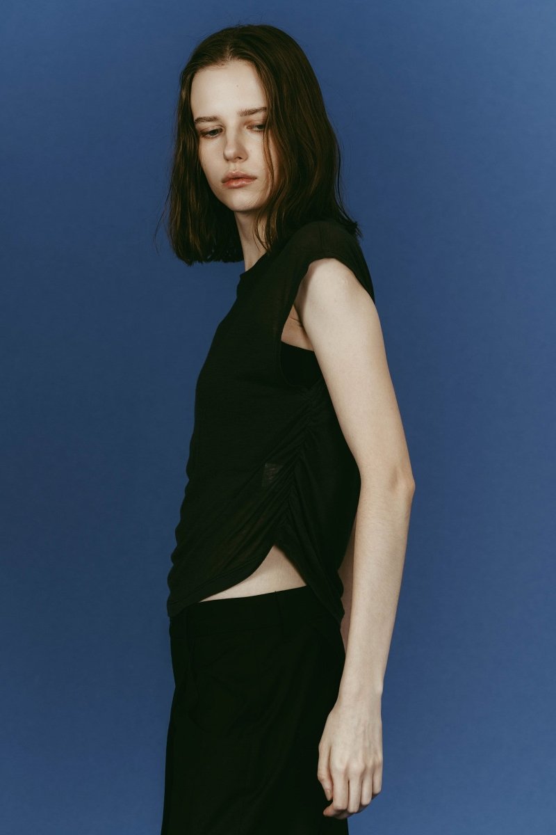 2 - piece layered compact shirt/bluecharcoal - KNUTH MARF