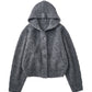 "Order sales" hooded cardigan knit/4color (Shipping 2026/01/13~)