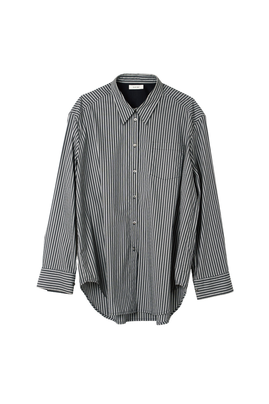 label over shirt(unisex)/black
