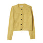 damaged pocket knit/yellow