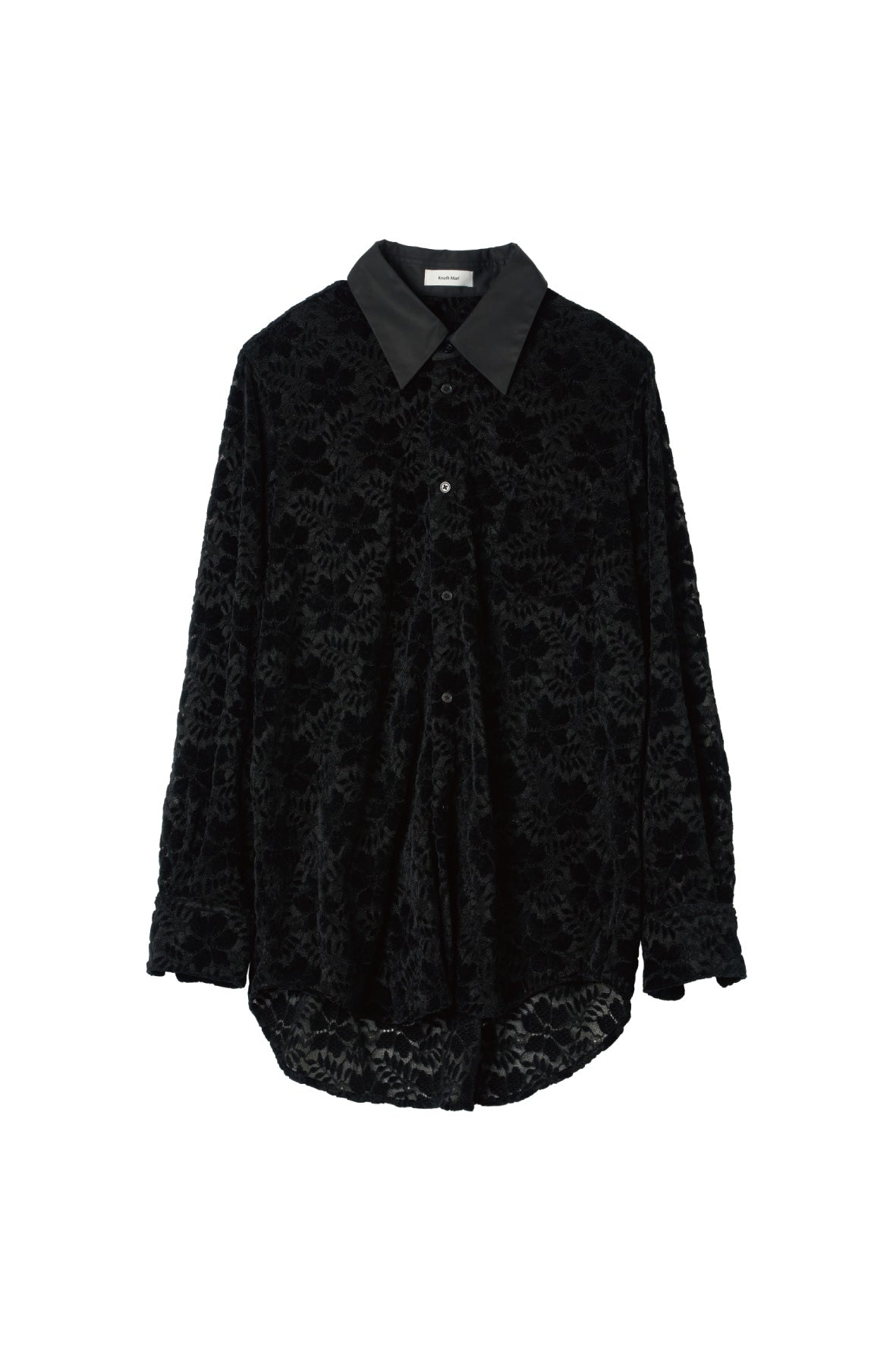 over lace shirt/black | KNUTH MARF