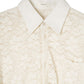 over lace shirt/white