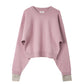 2way cuffs normcore knit/pink