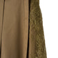 pleated skirt pants/beige