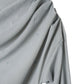 off shoulder velour top/blue