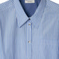 label over shirt(unisex)/blue