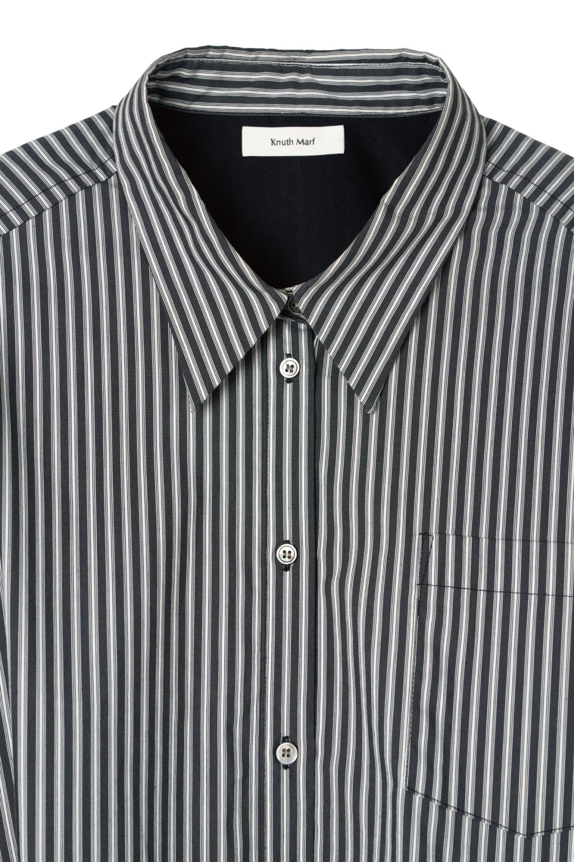 label over shirt(unisex)/black