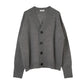2-piece cardigan/gray