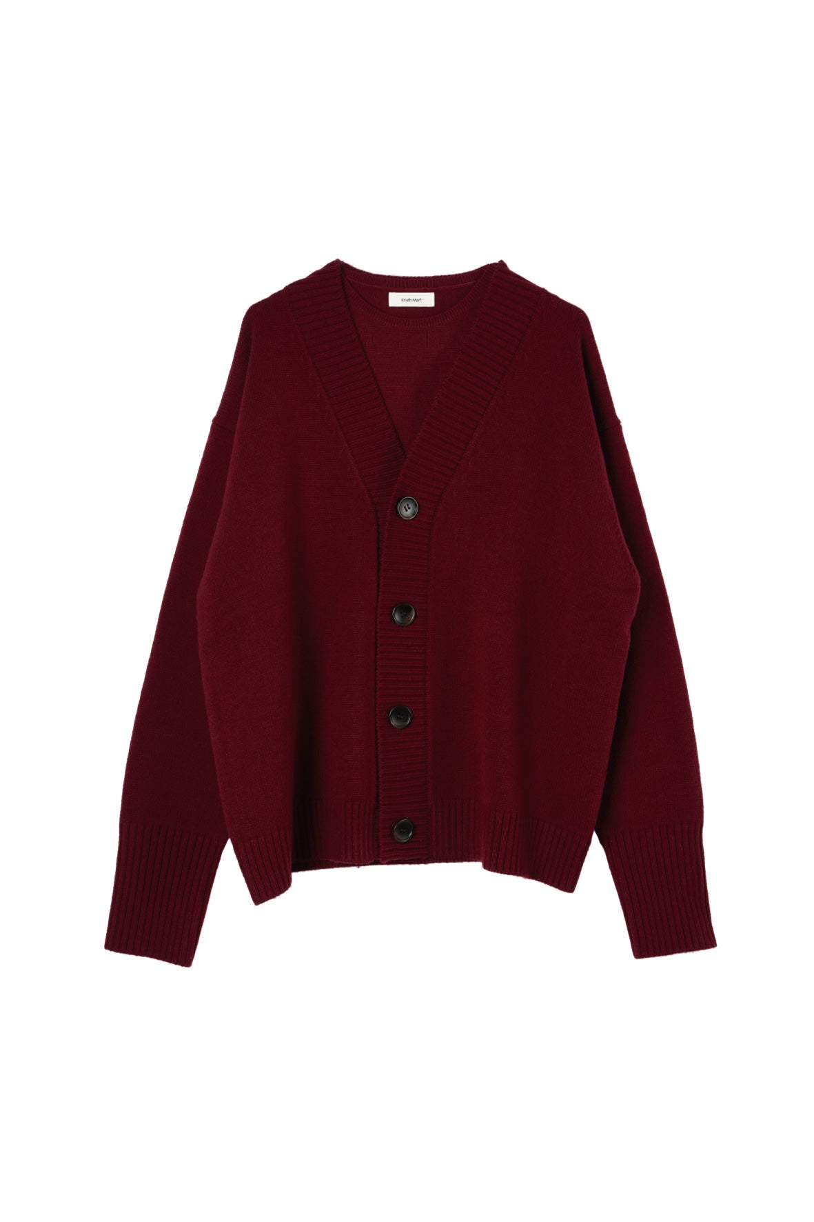 2-piece cardigan/red